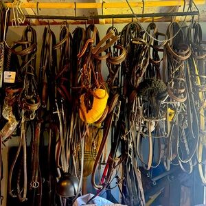 **ASSORTED LEATHER TACK!**